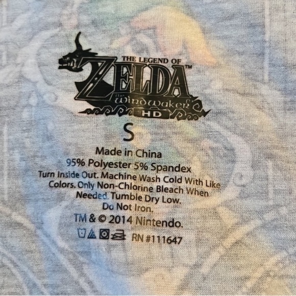 Nintendo The Legend of Zelda The Wind Waker Stained Glass Tank Dress SZ S - Picture 10 of 10